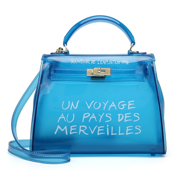 Women's large transparent bag - Picture 1 of 6